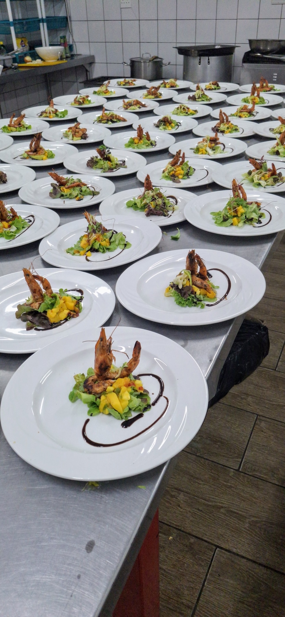 High-Volume Gourmet Plating